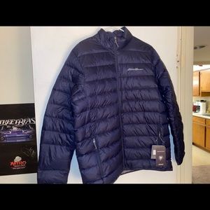 Eddie Bauer duck down coat Size large